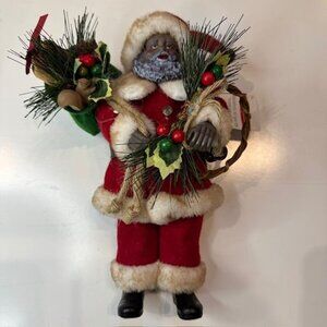 Ashland Collectible Santa Figurine Christmas Décor Red & White